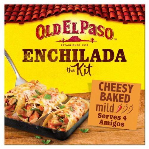 Old El Paso Cheesy Baked Enchilada Dinner Kit 663G