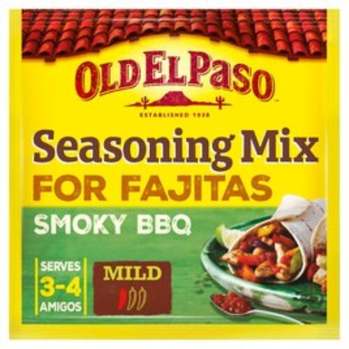 Old El Paso Smoky Bbq Fajita Seasoning Mix 35G