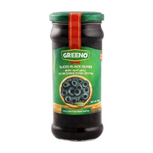 Greeno Sliced Black Olives 370g