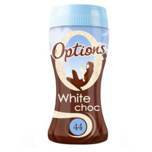 Options White Chocolate 220G