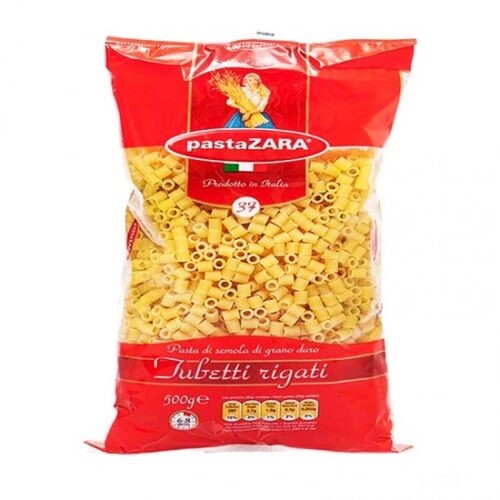 Pasta Zara 37 Tubetti Rigati 500g