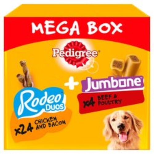Pedigree Rodeo Duos & Jumbone Mega Box 780G