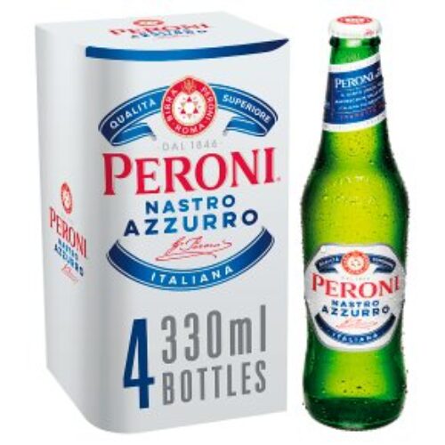 Peroni Nastro Azzurro 4X330ml Bottles