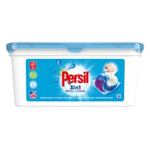 Persil 3 In 1 Biological Capsules 26 Capsules 702G