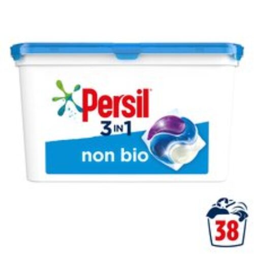 Persil 3 In 1 Non Biological Capsules 38 Capsules 1026G