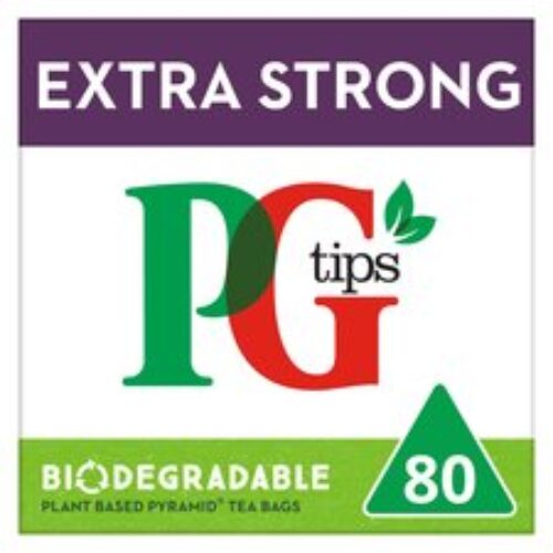 Pg Tips Extra Strong Pyramid 80S Teabags 232G