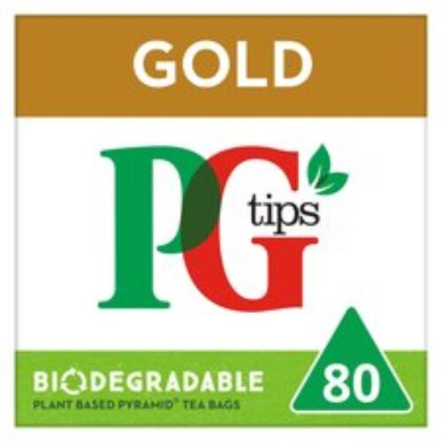 Pg Tips Gold 80S Pyramid Teabags 232G