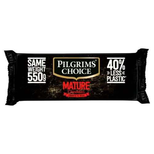 Pilgrims Choice Mature Cheddar 550G