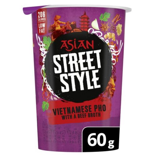 Pot Noodle Asian Street Style Beef Pho 60G