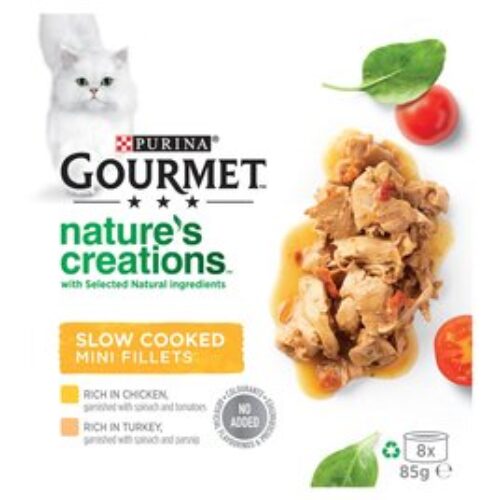 Purina Gourmet Natures Creation Meat Recipe 8X85g