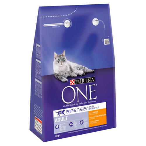 Purina One Cat Adult Chicken & Whole Grains 3Kg