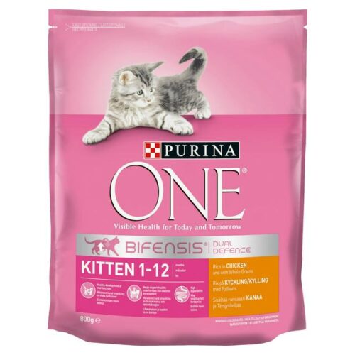 Purina One Kitten Junior Chicken & Whole Grains 800G
