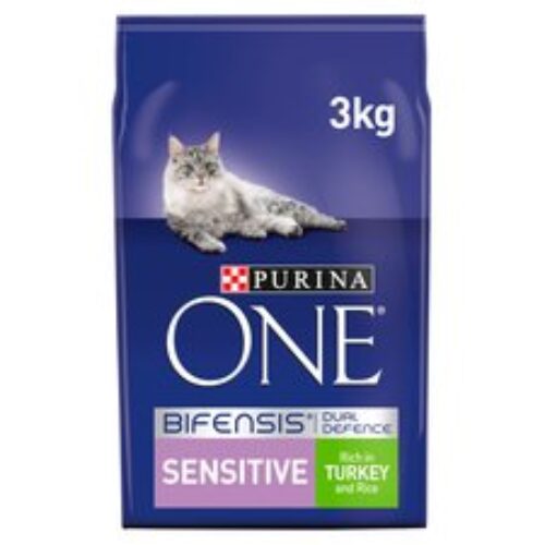 Purina One Sensitive Turkey & Rice 3Kg