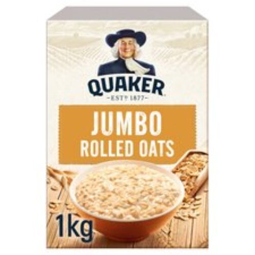 Quaker Jumbo Rolled Porridge Oats 1Kg