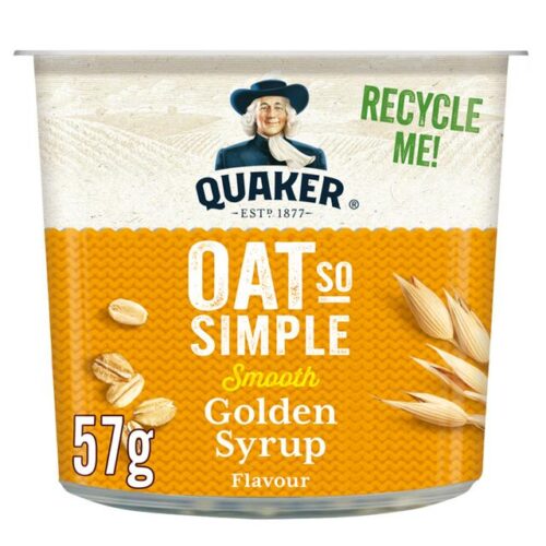 Quaker Protein Golden Syrup Porridge 63G