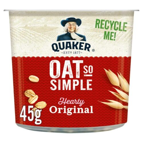 Quaker Oat So Simple Original Porridge Pot 45G