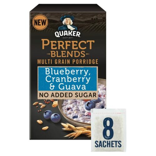 Quaker Blueberry Cranberry Guava Porridge 8 Pack 280G