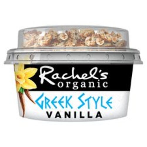 Rachel’s Organic Greek Style Vanilla Yogurt 135G