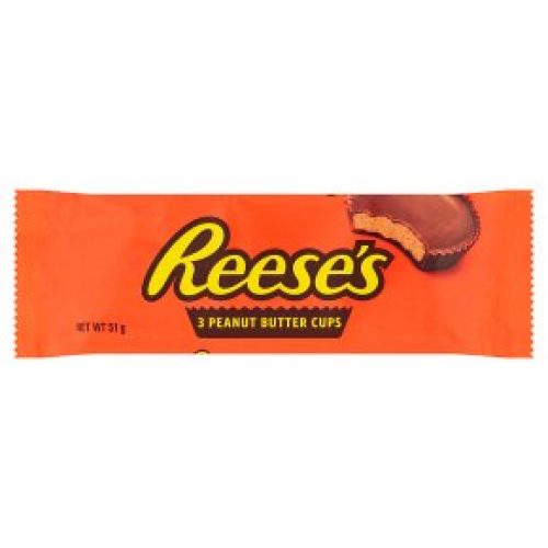 Reeses Peanut Butter Cups 3 Pack 51G - Compare Prices & Buy Online!