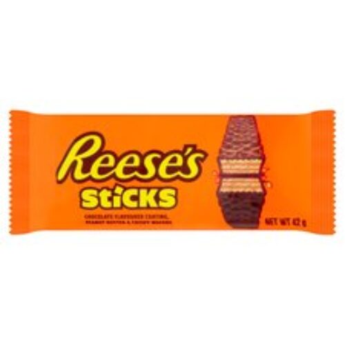 Reeses Sticks Peanut Butter Wafers 42G