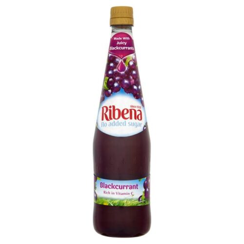 Ribena No Added Sugar Blackcurrant 850Ml