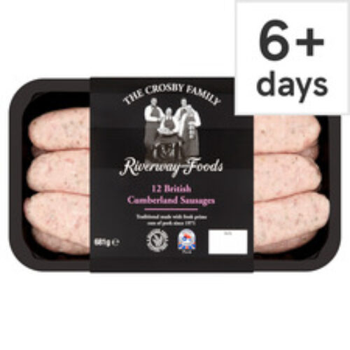 Riverway 12 Cumberland Sausages 681G