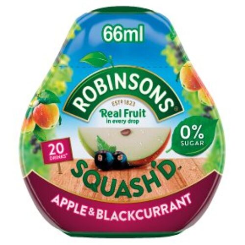 Robinsons Squash’d 66Ml Apple & Blackcurrant