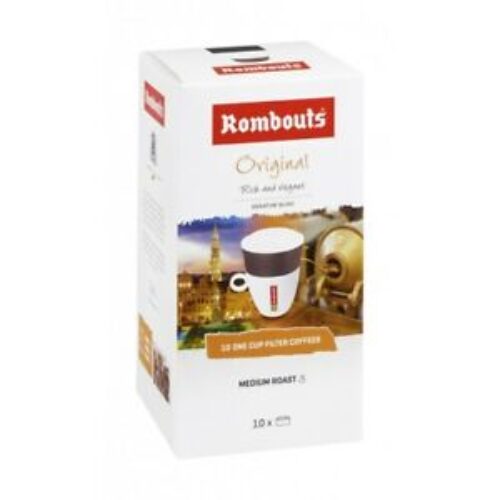 Rombouts Original One-Cup Filter Coffee 10 Pack 62G