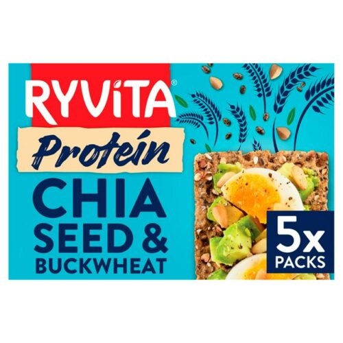 Ryvita Chia Seed & Buckwheat Protein Crisp Bread 200G