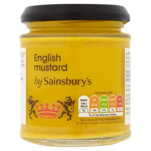 Best One English Mustard 185g