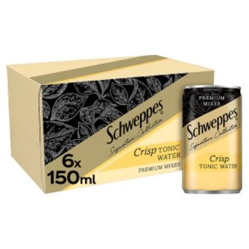 Schweppes 1783 Crisp Tonic Water 6X150ml