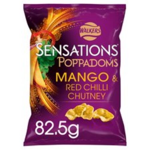 Sensations Mango & Chilli Chutney Poppadoms 82.5G