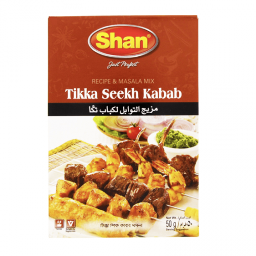 Shan Tikka Seekh Kabab Seasoning Mix 50g