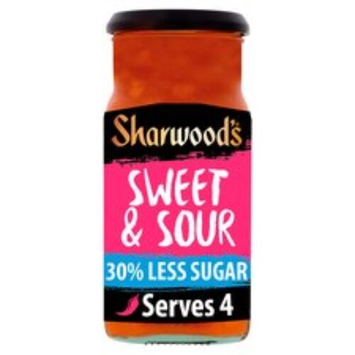 Sharwoods Sweet Sour 30%R/S Cooking Sauce 425G