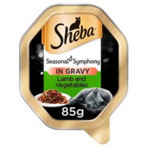 Sheba Tray Sauce Lamb & Vegetable 85G