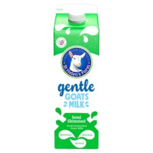 St Helen’s Semi Skimmed Goats Milk 1L