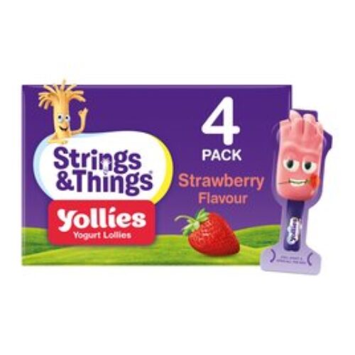 Yollies Strawberry 4 Pack X 25G