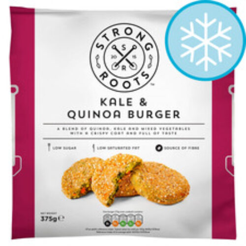 Strong Roots Kale & Quinoa Burger 375G