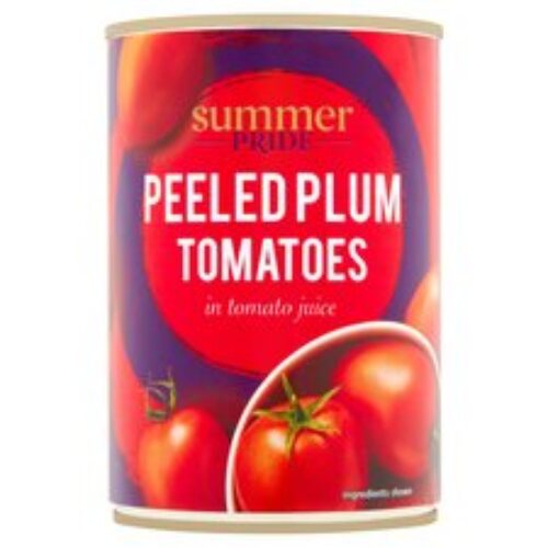 Summer Pride Peeled Plum Tomatoes 400G