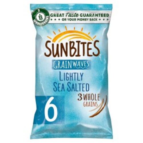 Walkers Sunbites Light Sea Salted 6X25g