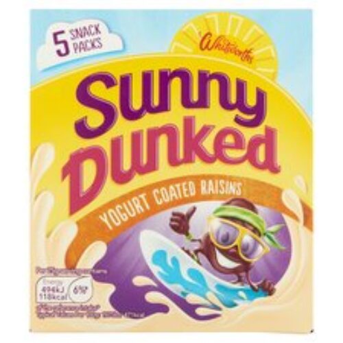 Sunny Raisin Yogurt Multipack 5X25g