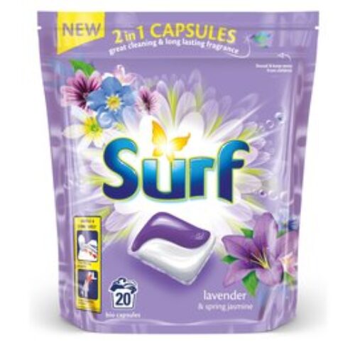 Surf Lavender & Jasmine Washing Capsules 20 Wash