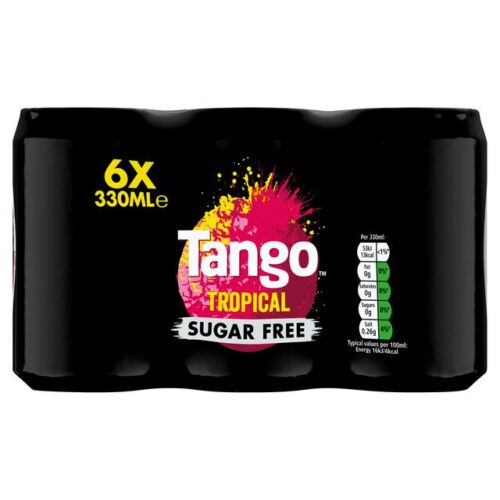 Tango Strawberry & Watermelon Sugar Free 6X330ml