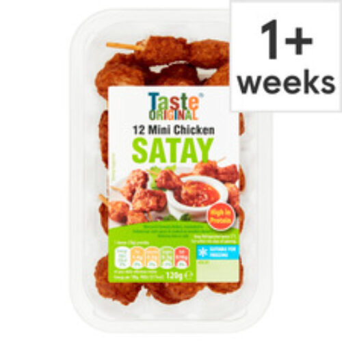 Taste Original 12 Mini Chicken Satay 120G