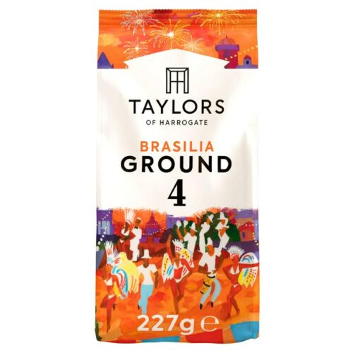 Taylors Cafe Brasilia Ground Coffee 227G