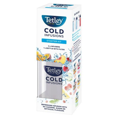 Tetley Cold Infusion Starter Kit 3X2.25G Plus Bottle