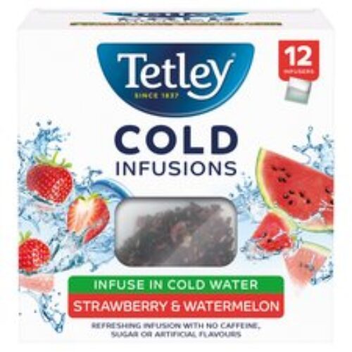 Tetley Cold Infusion Strawberry & Watermelon 27G