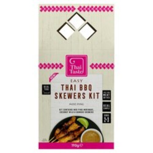 Thai Taste Easy Thai Bbq Skewers Kit 190G