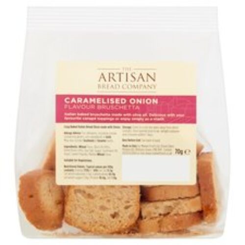 The Artisan Caramelised Onion Bruschetta 70G