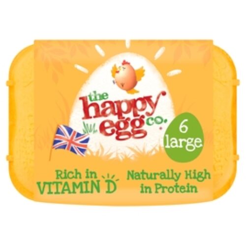 Happy Egg Co Large Free Range Eggs 6 Pack